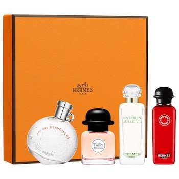 sephora hermes mini perfume set